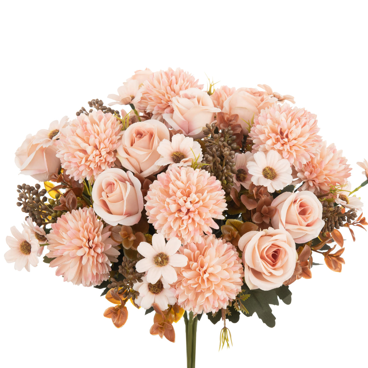 Silk Rose Artificial Flowers for Wedding Home Christmas Decoration Wreaths bridal bouque Dining table vase Photography props DIY