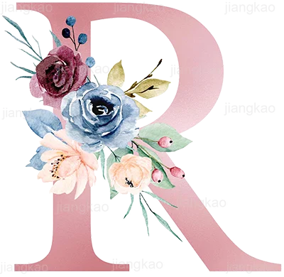 Personalised Pillow Cases Custom Initial Flower with Name Cushion Cover Decortion Pillowcase Housewarming Birthday Wedding Gifts