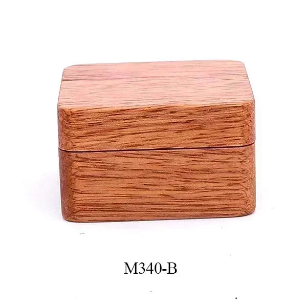 Personalized Magnetic Wooden Cufflinks Box Gift  for Men’s Fashion Solid Wood Wedding Anniversary