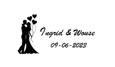 100pcs Personalized Wedding Bubble Tube Labels Custom Clear Bubble Wand Name Stickers Transparent Marriage Decoration Makeup