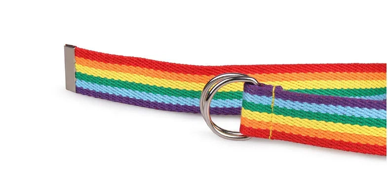 Hot Sale new Trendy rainbow Colors Exquisite Waist Belt for Women Lady Pretty canvas Thin Skinny Waist Belt Dress Accessory