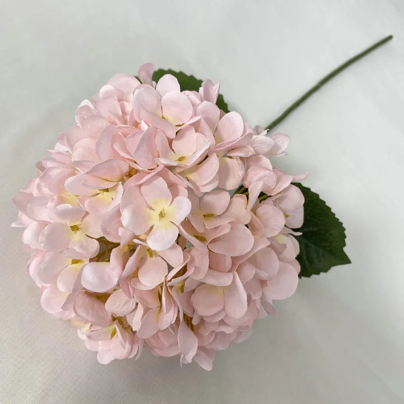 58cm Artificial Flowers Silk Hydrangea for Wedding Home Party Hotel Living Room Table Accessories Decoration