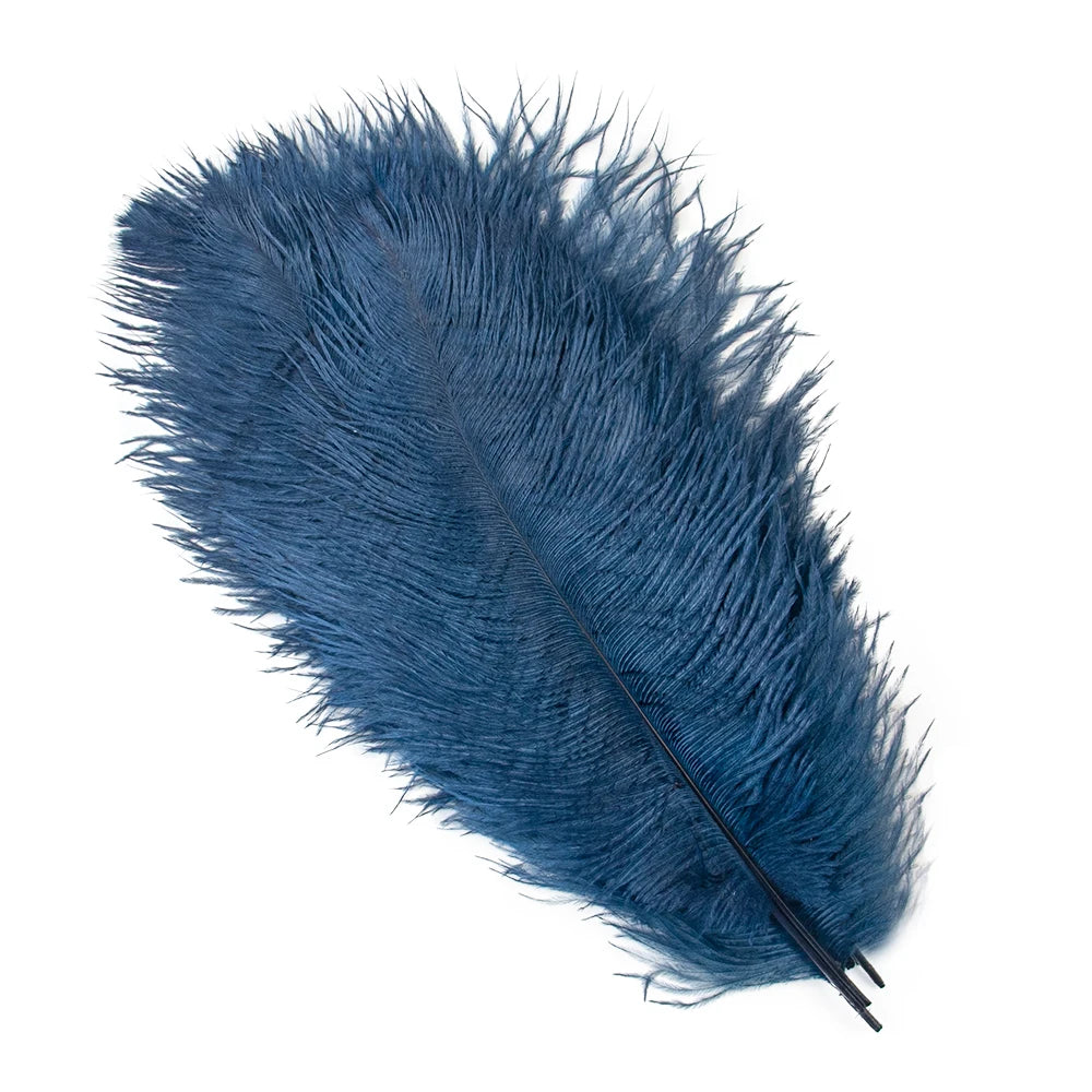 10PCS 15-60cm Big Ostrich Feathers White Ostrich Feather Plumes Carnaval Table Centerpieces Party Wedding Accessories Decoration