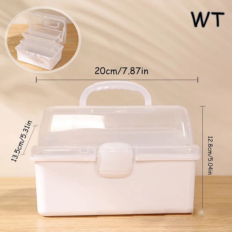 〔CC88〕Multi-layer Hairpin Organizer Cute Girl Jewelry Case Headdress Displays Children's Hair Accessories Storage Box