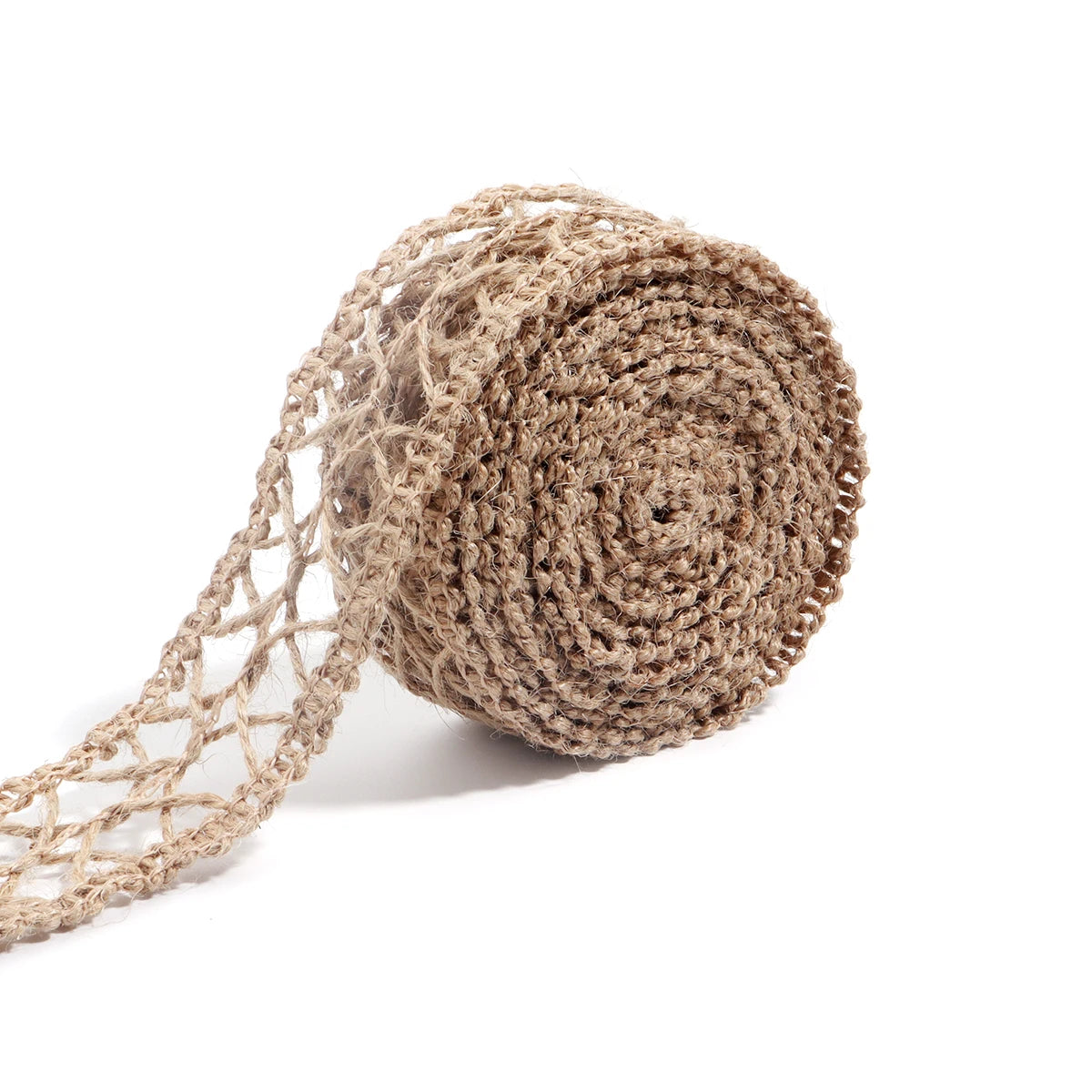 5/10Meters Linen Burlap Fabric Ribbon Macrame Craft Linen Webbing for Wedding Decoration Gifts Box Bouquet Bow Packaging Stuff