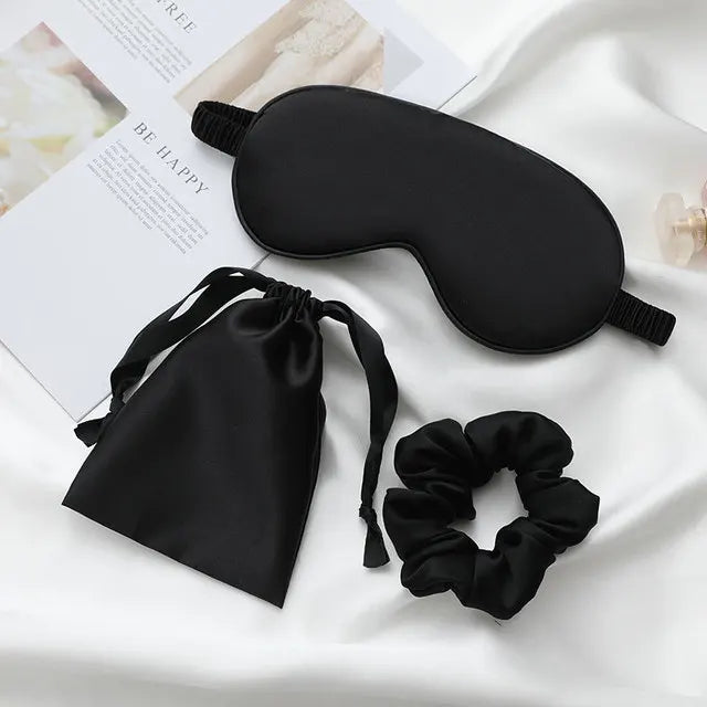 Personalized Silk Blindfold Satin Eye Mask for Sleeping, Customized Sleep Mask, Bachelorette Party Gifts