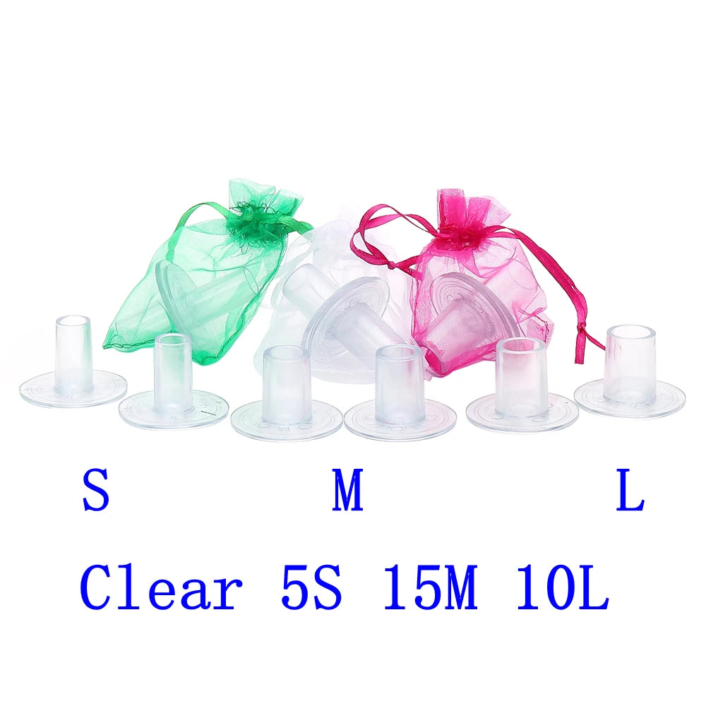 30 Pair/Lot Silver Powder Silicone High Heel Protectors for Grass Women Shoe Heel Savers Anti-slip Heel Guards for Wedding Party