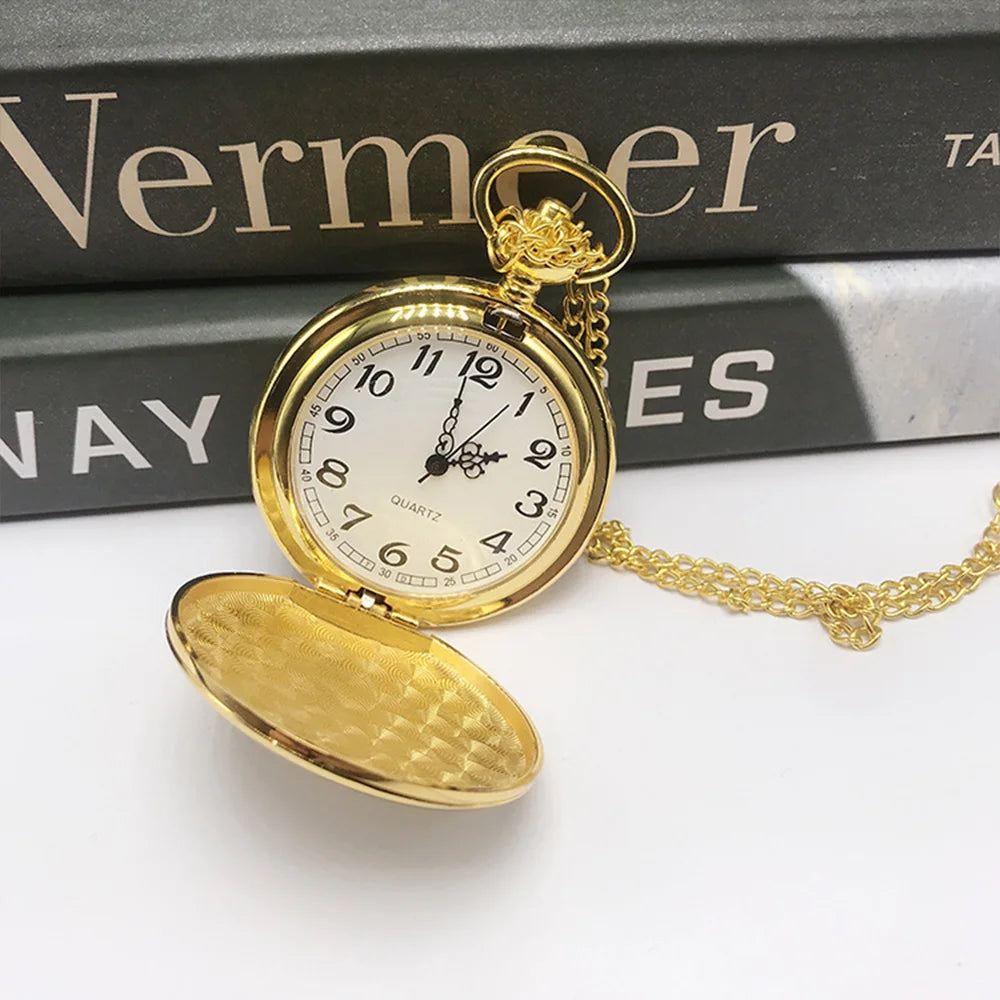 Best Man Gifts Personalized Pocket Watch With Chain Engraved Monogram Custom Watch Groomsmen Proposal Wedding Party Usher Favors