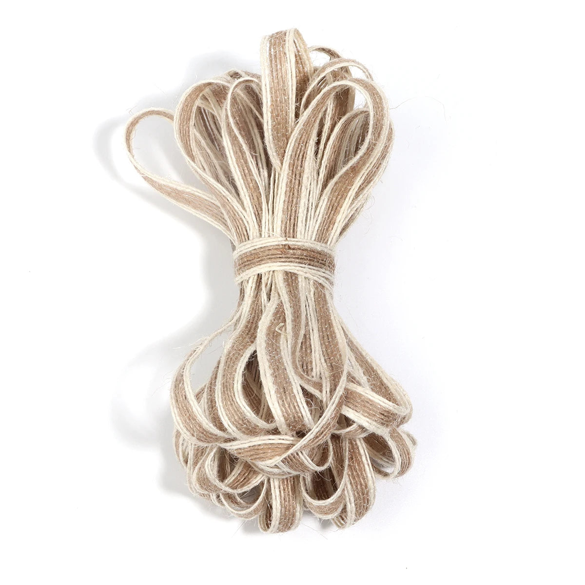 5/10Meters Linen Burlap Fabric Ribbon Macrame Craft Linen Webbing for Wedding Decoration Gifts Box Bouquet Bow Packaging Stuff