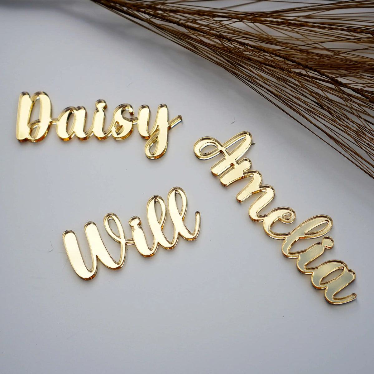 10pcs Personalised Wedding Setting Ideas Acrylic Laser Cut Place Names Cards Custom Wedding Table Bridal Shower Decor Name Cards