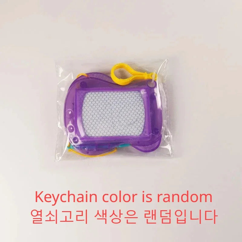 6/12PCS Mini Drawing Board for Kid, Erasable Doodle Writing Pad, Keychain Clip Drawing Board,Boys and Girls Birthday Party Favor