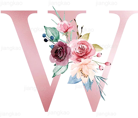 Personalised Pillow Cases Custom Initial Flower with Name Cushion Cover Decortion Pillowcase Housewarming Birthday Wedding Gifts