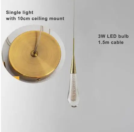 2024 New Modern LED Crystal Chandelier Lustre Restaurant Bar compound Stair Light Living Room Bedroom Lighting Art Lighting