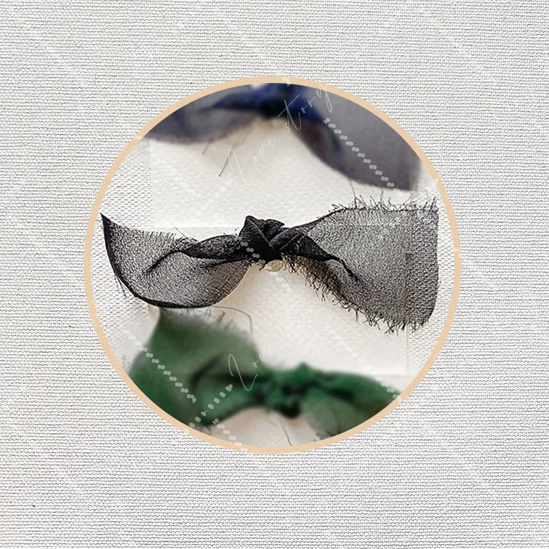 Name Place Cards with Ribbon Personlized Placeholders Wedding Decoration Table Seat Cards Party Accessories Wedding Escort Cards