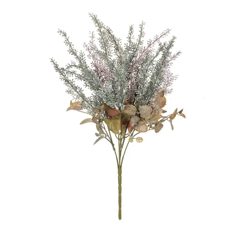 Artificial Flowers Plastic Lavender Grass Wedding Home Garden Vase for Decoration Diy Photography Props Indoor Bonsai Fake Plant