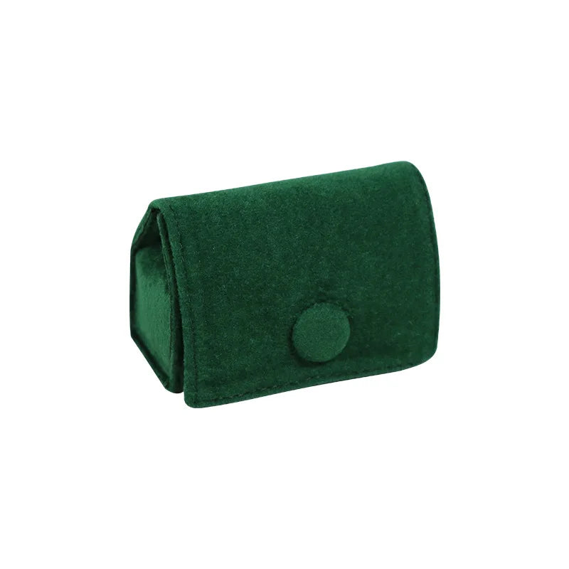 1Pc Jewelry Velvet Bag for Travel Ring Earrings Storage Pouch Mini Portable Button Gift Bag Flannel Jewelry Packaging Box Joyero