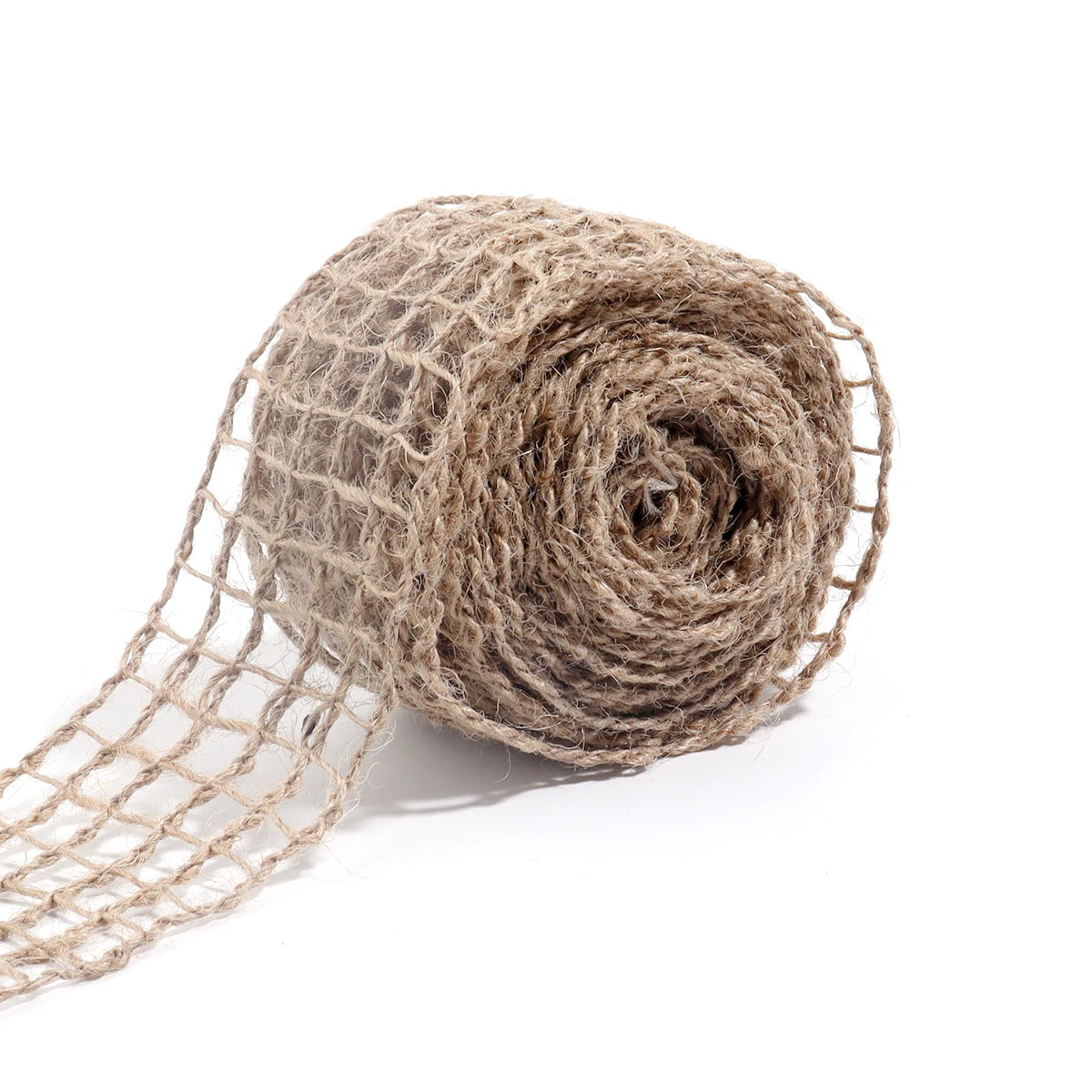 5/10Meters Linen Burlap Fabric Ribbon Macrame Craft Linen Webbing for Wedding Decoration Gifts Box Bouquet Bow Packaging Stuff