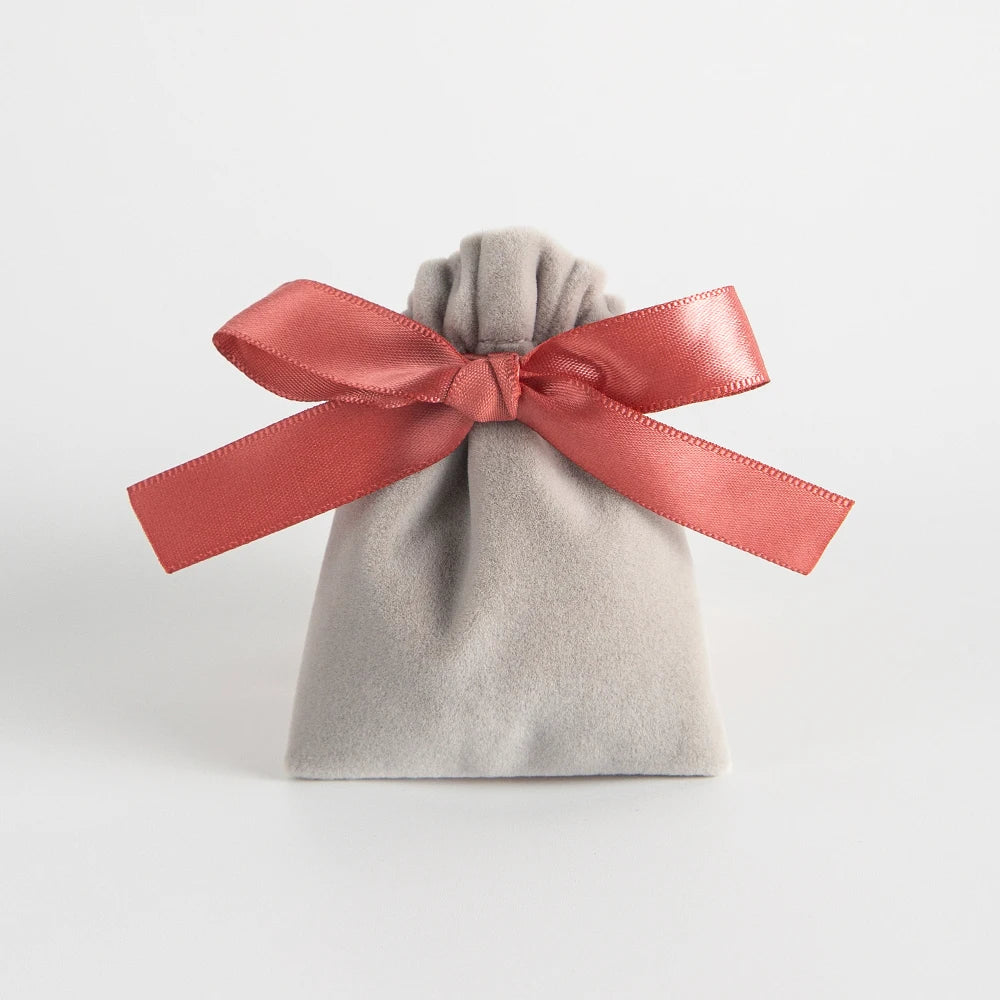 10pcs Bulk 10x12cm Jewelry Packing Ribbon Velvet Bags Gift Display Packing Storage Wedding Travel Candy Drawstring Dust Pouches