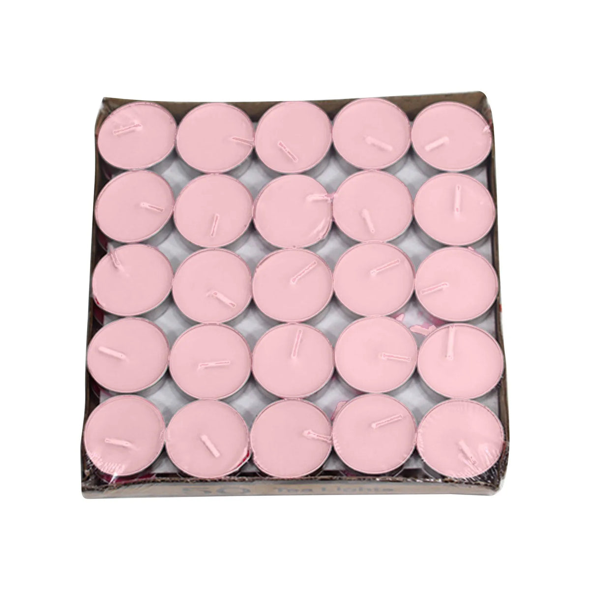 50pcs Round Aromatherapy Candle Birthday Romantic Smokeless Atmosphere Gift Props Wedding Decoration Tea Candle Light Tea Wax