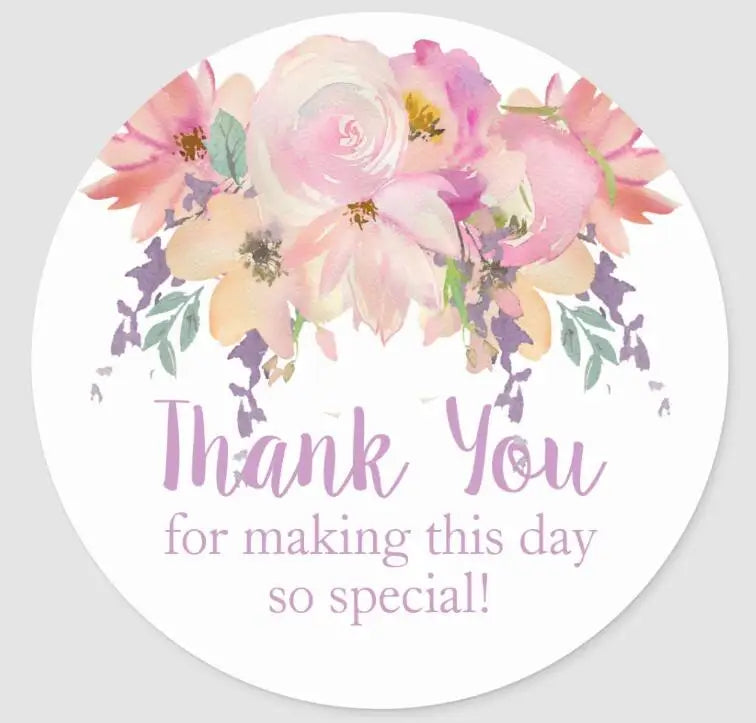 Custom Logo Wedding Stickers Personalized Design Your Name Candy Gift Box Birthday Party Gift Tags
