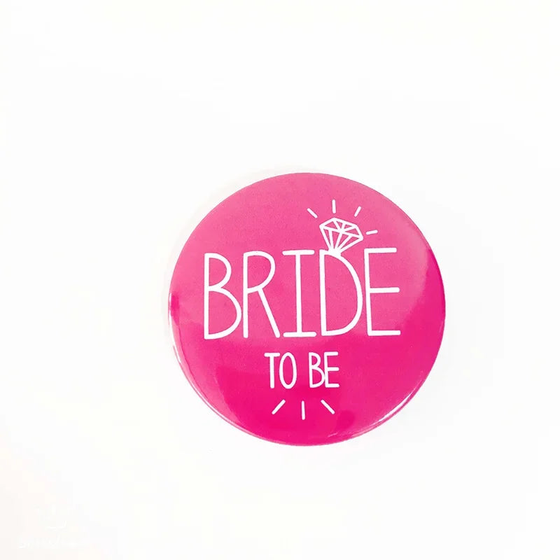 team groom Bride to be sash Badge Bachelorette hen Party Bridal shower wedding engagement Bridesmaid Gift decoration favor