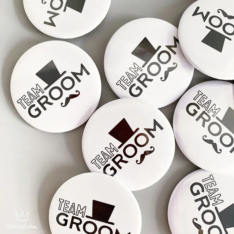 team groom Bride to be sash Badge Bachelorette hen Party Bridal shower wedding engagement Bridesmaid Gift decoration favor