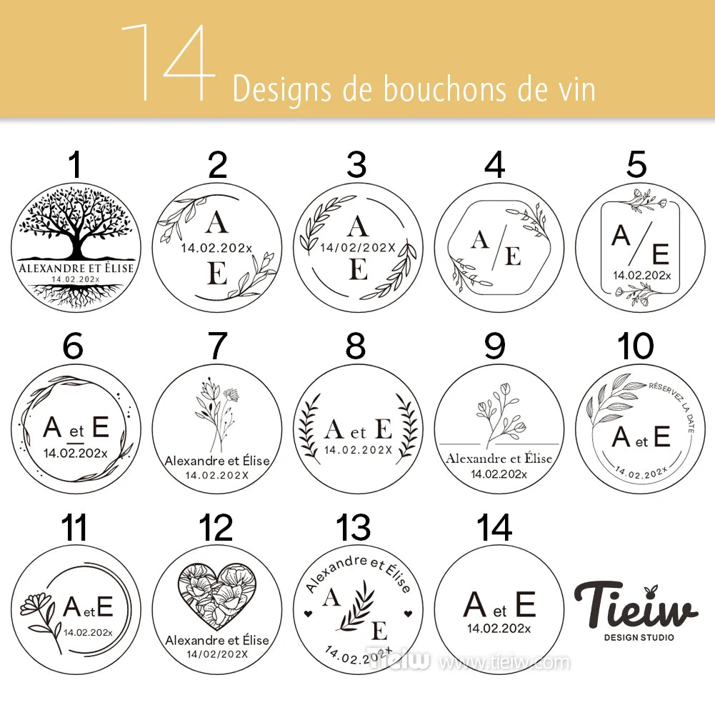 Personalized Cork bottle cap with thank you card for Marriage guests, embaved Wood thank you gifts, personalized Souvenirs for eco-friendly and rustic reception