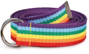 Hot Sale new Trendy rainbow Colors Exquisite Waist Belt for Women Lady Pretty canvas Thin Skinny Waist Belt Dress Accessory