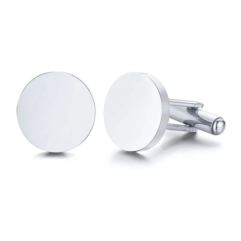 Personalized Cufflinks for Men, Custom Engraved Cufflinks for Groom, Wedding Cufflinks Bride Best Men