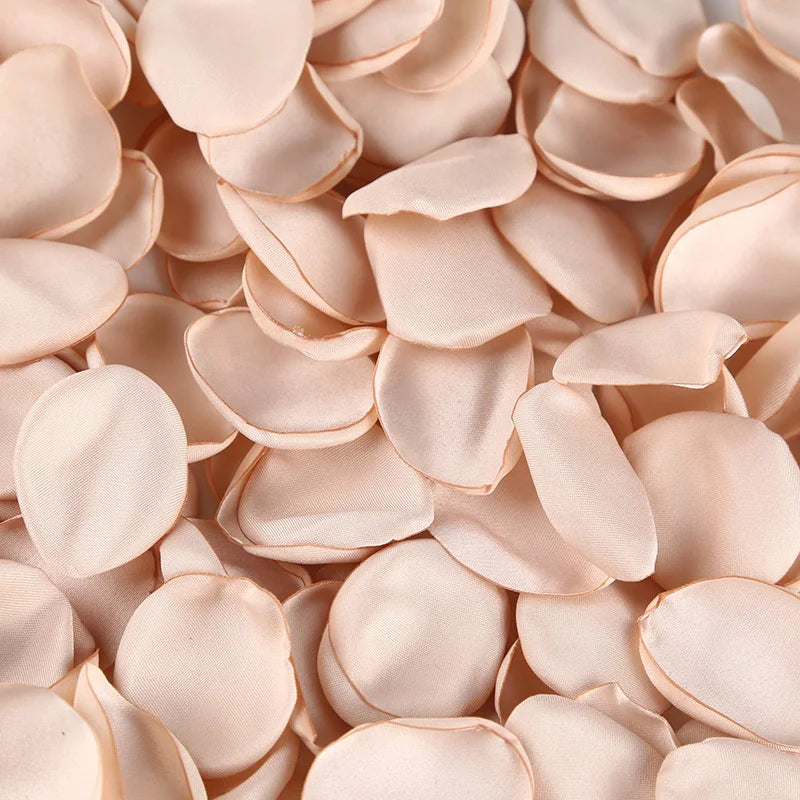 100/200/300pcs Reusable Petal Weddings Decorations Valentine's Day Room Decoration Wedding Proposal Wedding Bathtub