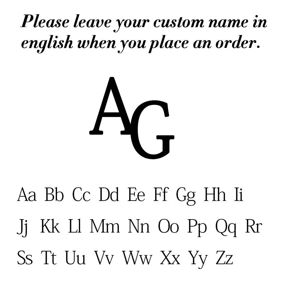 Skyrim 2pcs Custom Cufflinks Men Stainless Steel Personalized Initials Letter Cufflink for Suit Trendy Jewelry Wedding Gift