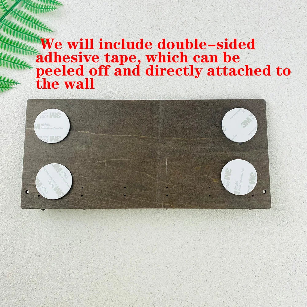 Personalized Key Holder for Wall Wood Custom Key Hook Key Hanger Housewarming Gift Wall Home House Warming Presents Decortion