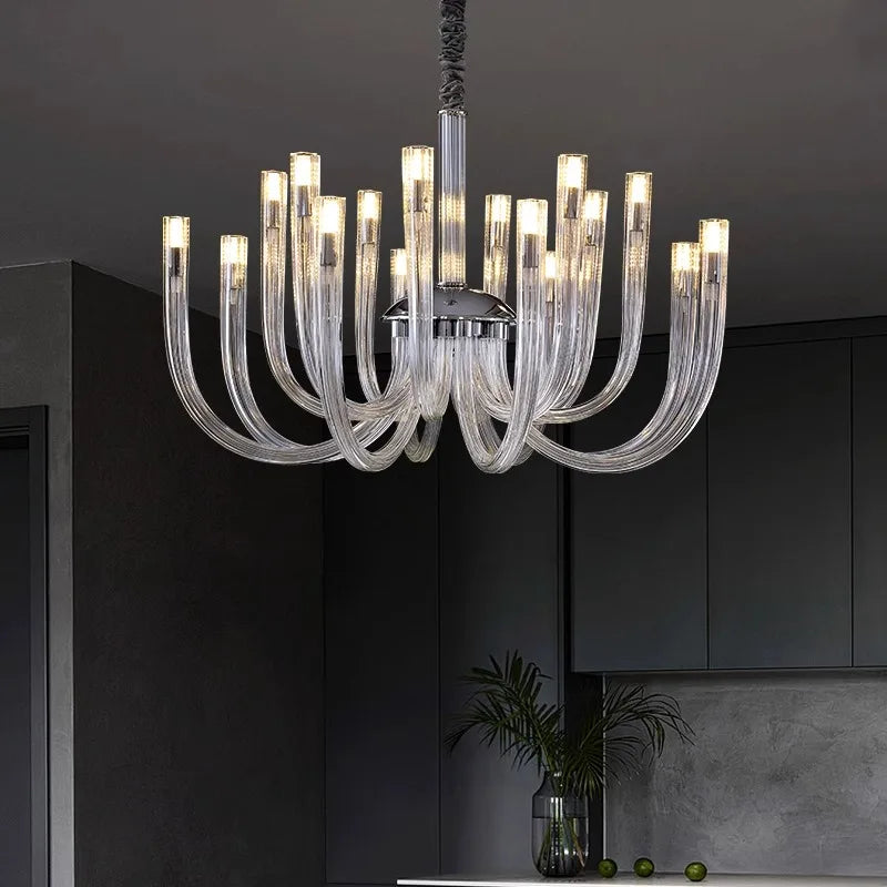 home decorationPendant lights, luxury crystal living room chandelier, dining room Pendant lamp, ceiling light, indoor lighting