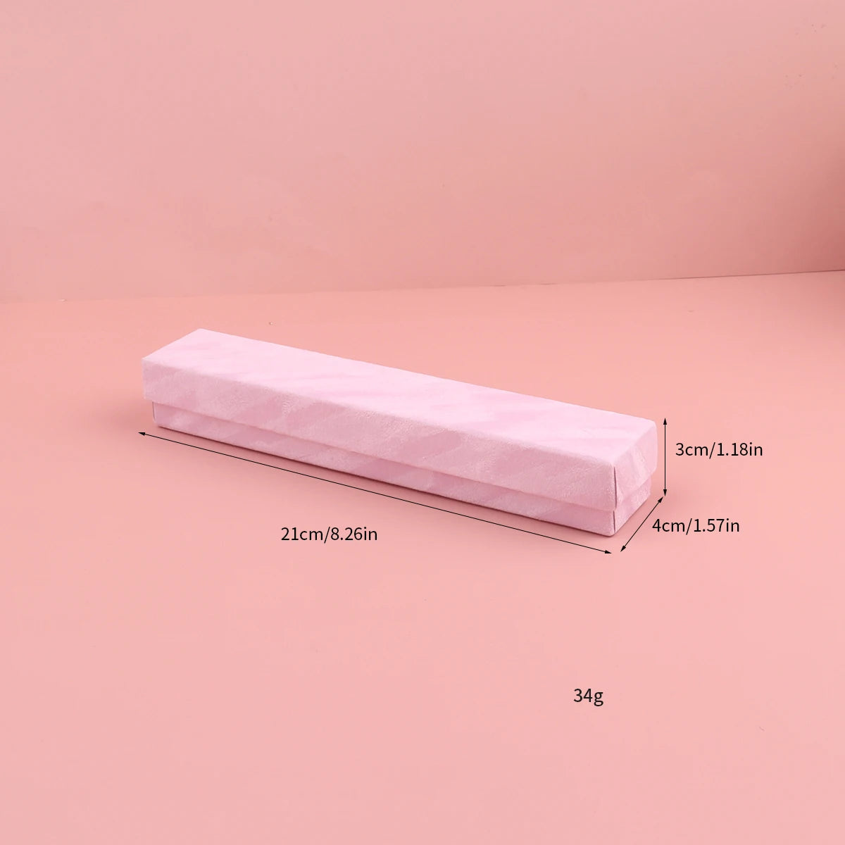 6pcs Velvet Jewelry Set Gift Box Ring Necklace Bracelets Earring Gift Packaging Boxes With Sponge Inside Rectangle