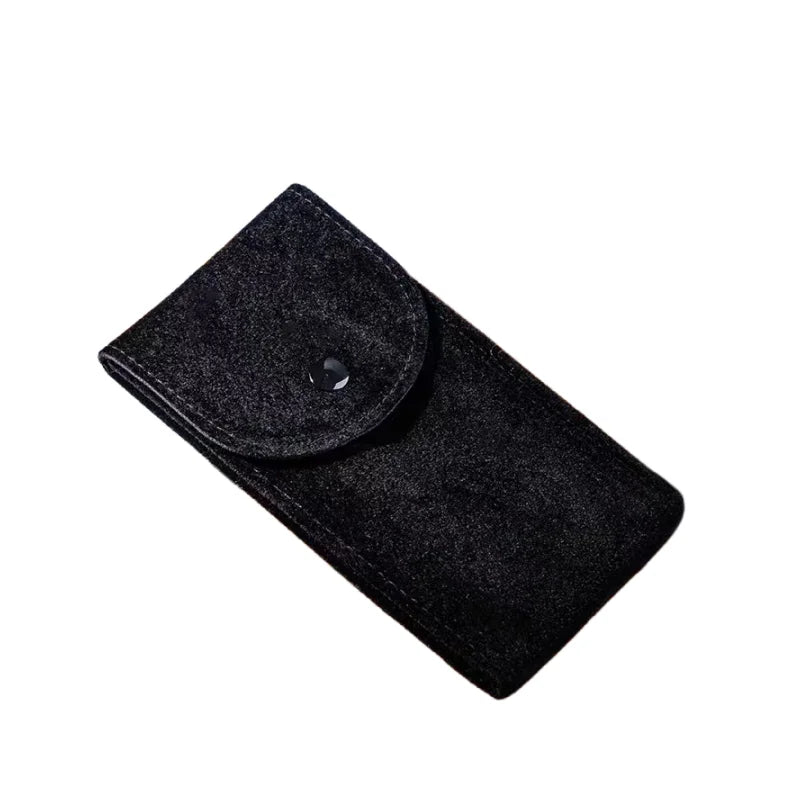 Wholesale Top Velvet Snap Watch Flannel Bag Packaging Bag Ring Bracelet Gift Bag Travel Storage Case for Men Women Watch Lovers