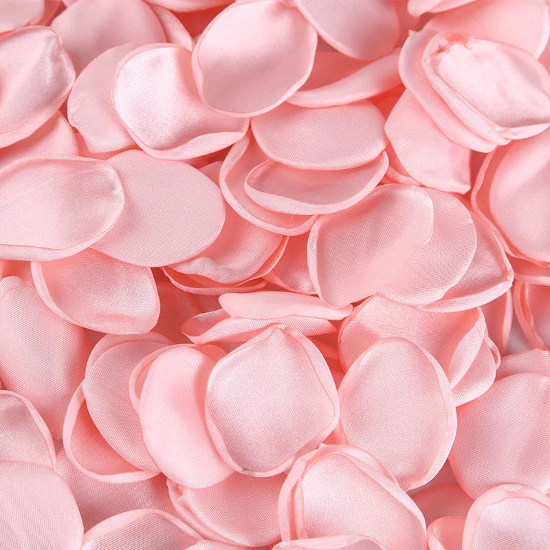 100/200/300pcs Reusable Petal Weddings Decorations Valentine's Day Room Decoration Wedding Proposal Wedding Bathtub