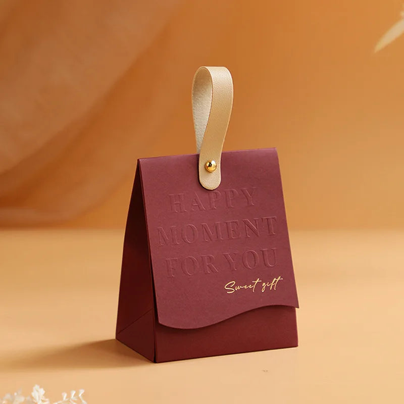 1Pcs Creative Wedding Accompaniment Wedding Candy Handheld Gift Boxes for Party Wedding