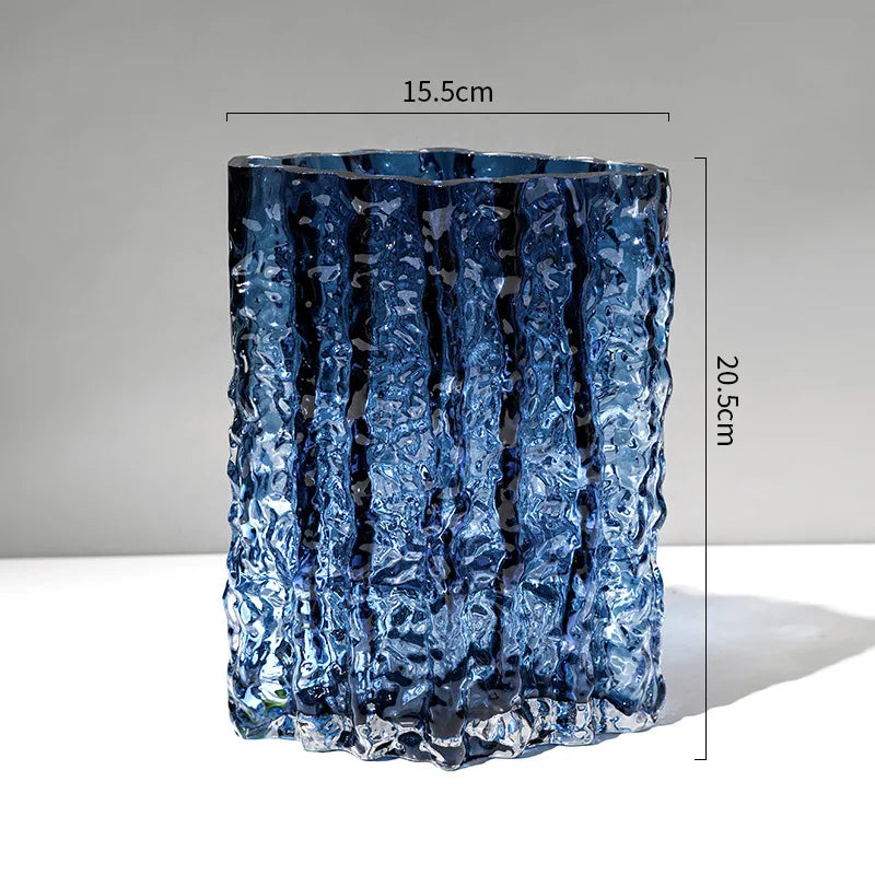 Creative Hydroponic Vase Decoration Glass Vase Crafts Living Room Dining Table Flower Arrangement Nordic Home Decoration Art