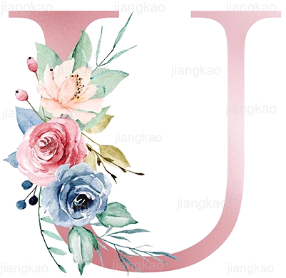 Personalised Pillow Cases Custom Initial Flower with Name Cushion Cover Decortion Pillowcase Housewarming Birthday Wedding Gifts