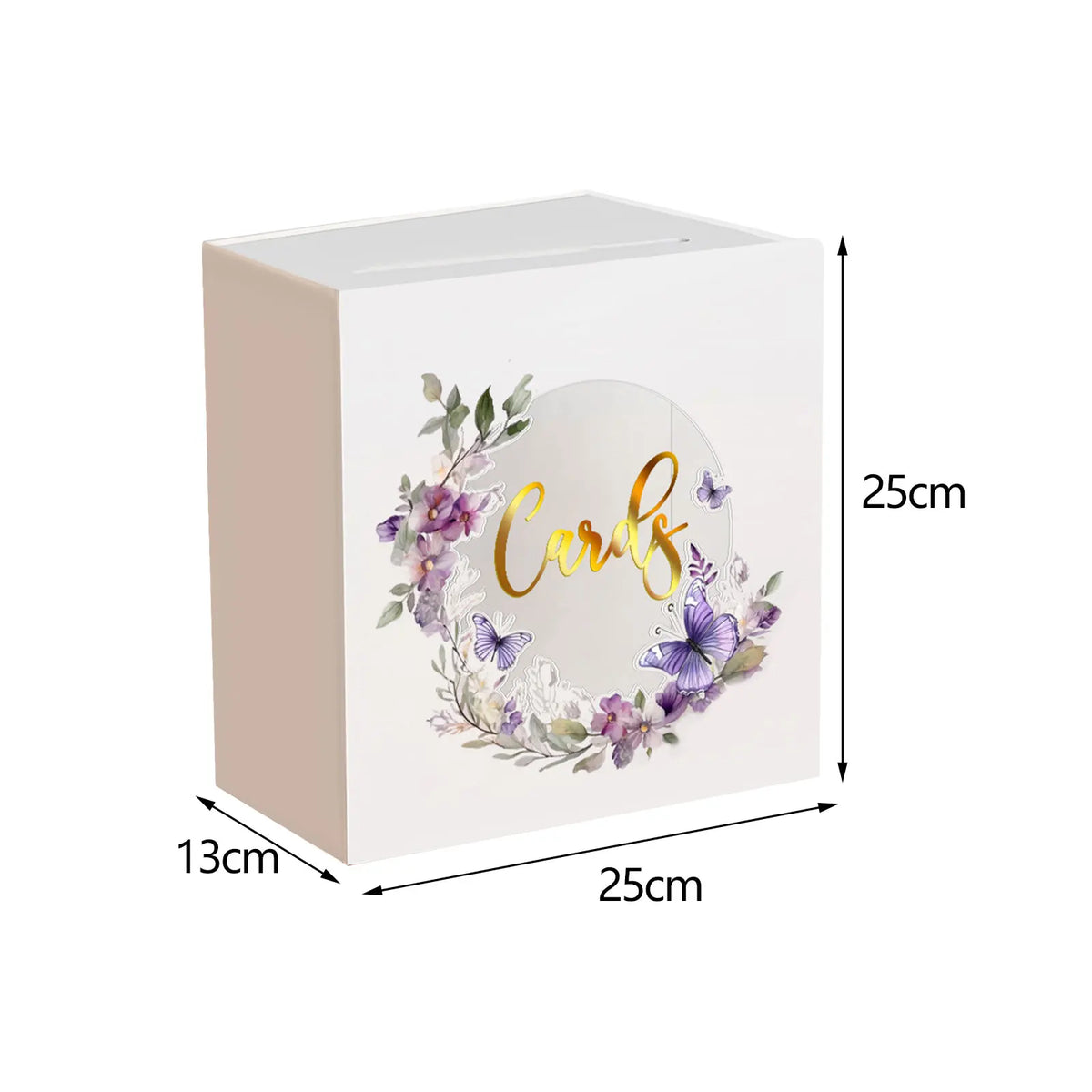 Large Acrylic Card Box DIY Large Envelope Gift Card Box Acrylic Wedding Money Box for Anniversary Shower Birthday Decorations