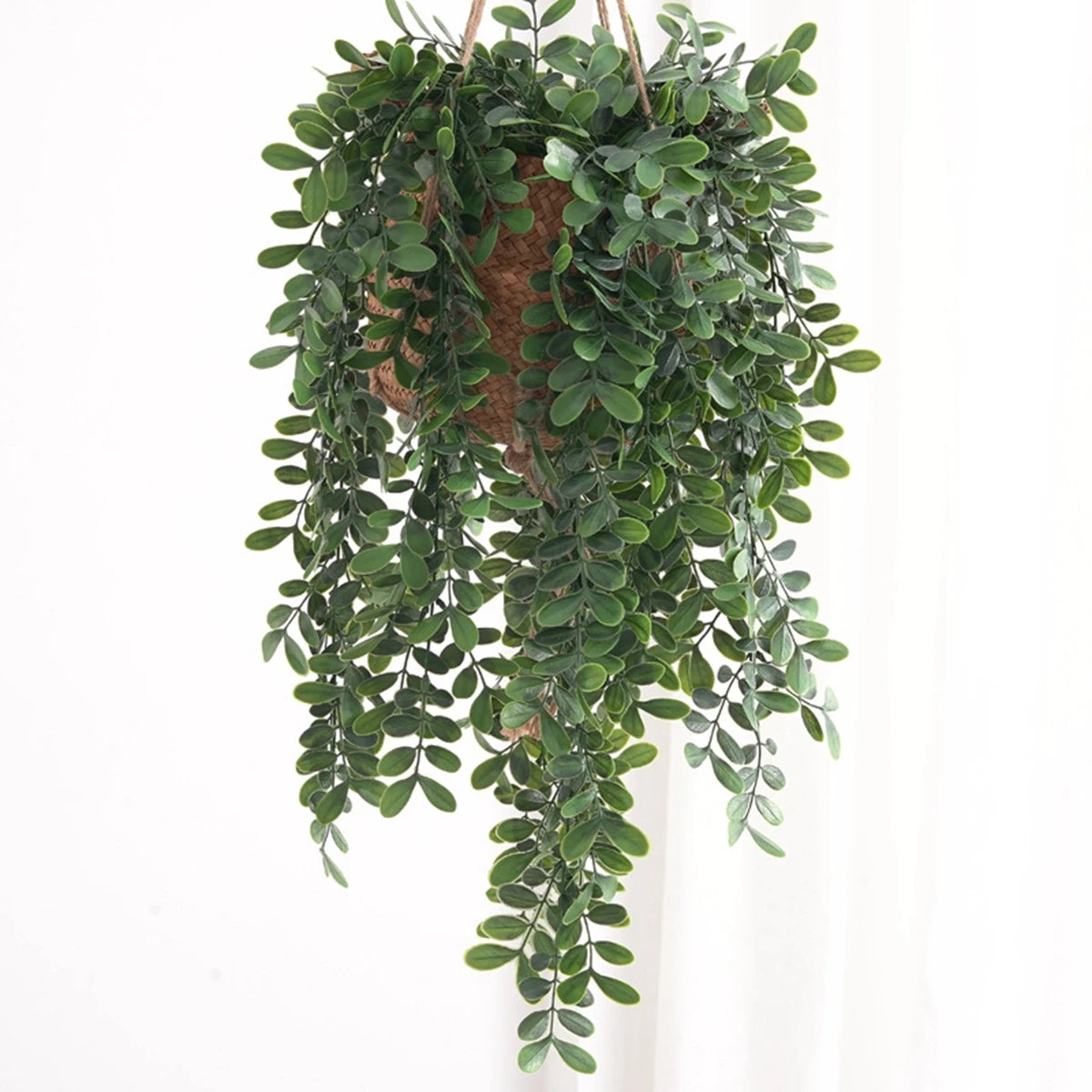 1PC Artificial Ivy Plants Vine Plastic Leaf Wedding New Year Christmas Decoration for Home Garden DIY Living Room Wall Hanging