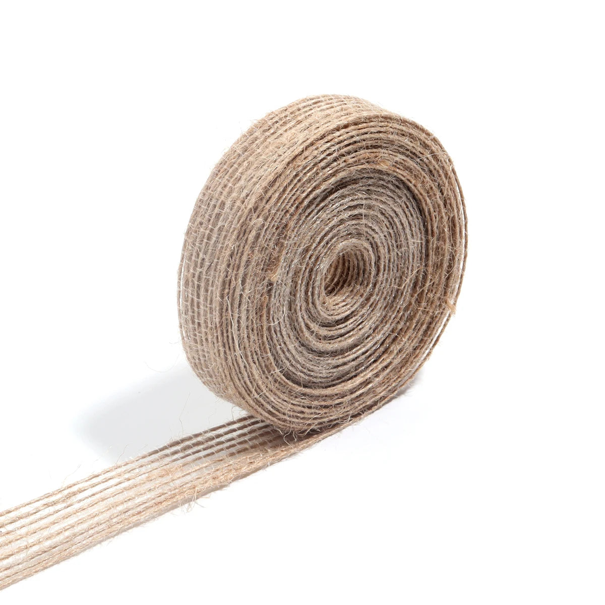 5/10Meters Linen Burlap Fabric Ribbon Macrame Craft Linen Webbing for Wedding Decoration Gifts Box Bouquet Bow Packaging Stuff