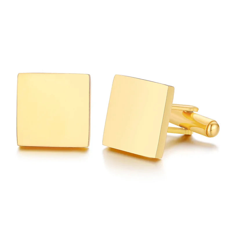 Personalized Cufflinks for Men, Custom Engraved Cufflinks for Groom, Wedding Cufflinks Bride Best Men