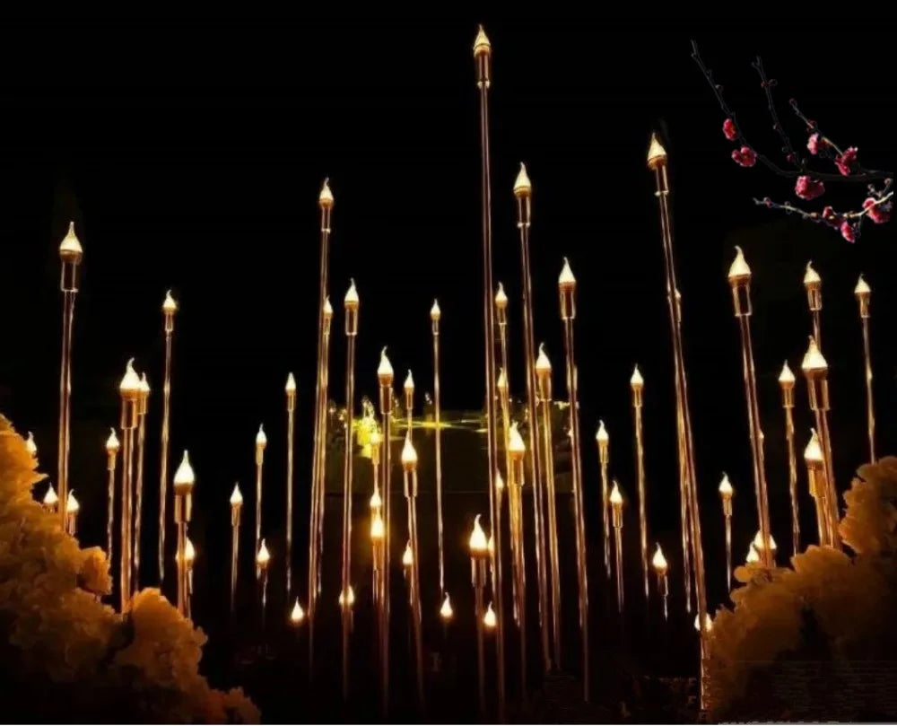 Vintage Metal Candelabra Candle Holders for Wedding Party Centerpieces