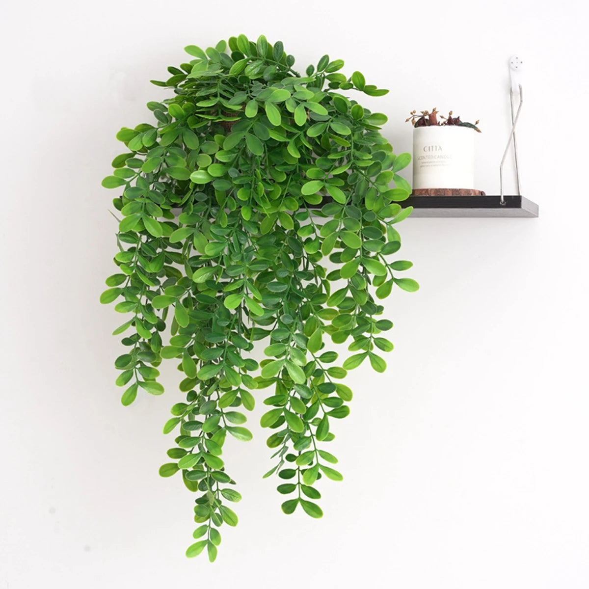1PC Artificial Ivy Plants Vine Plastic Leaf Wedding New Year Christmas Decoration for Home Garden DIY Living Room Wall Hanging