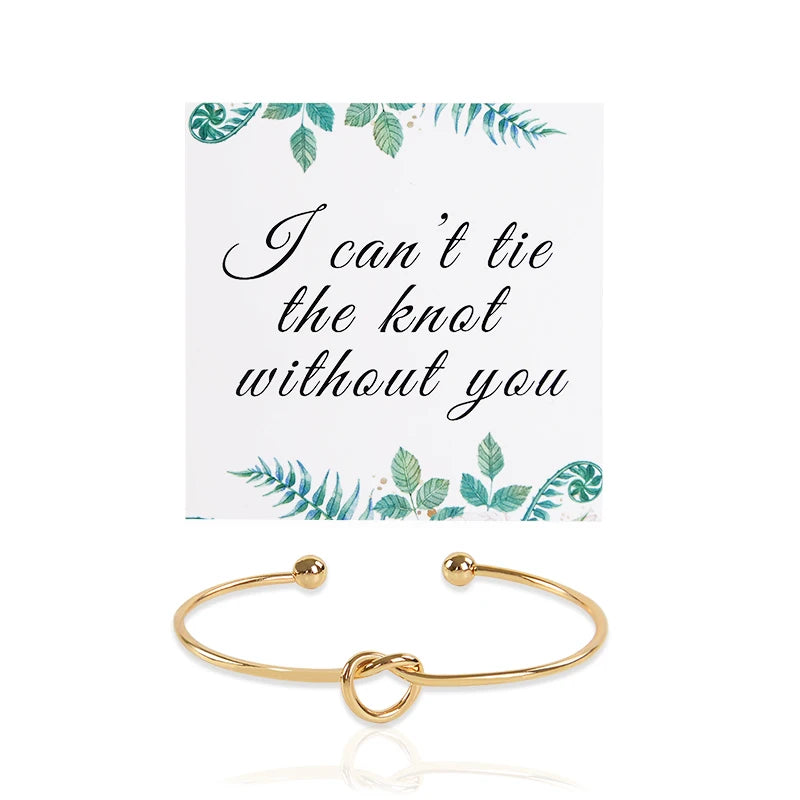 Wedding Bridesmaid Gifts Bridesmaid Bracelets Paper Cards Proposal Wedding Favors Bridal Shower Hen Bachelorette Party Gifts