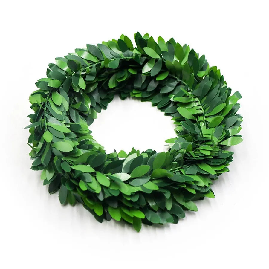 Artificial Ivy Leaf Wreath 7.5Meter Plant Vines Fake Leaf Home Decor Wedding Christmas Indoor Outdoor Garden Festival Decoration
