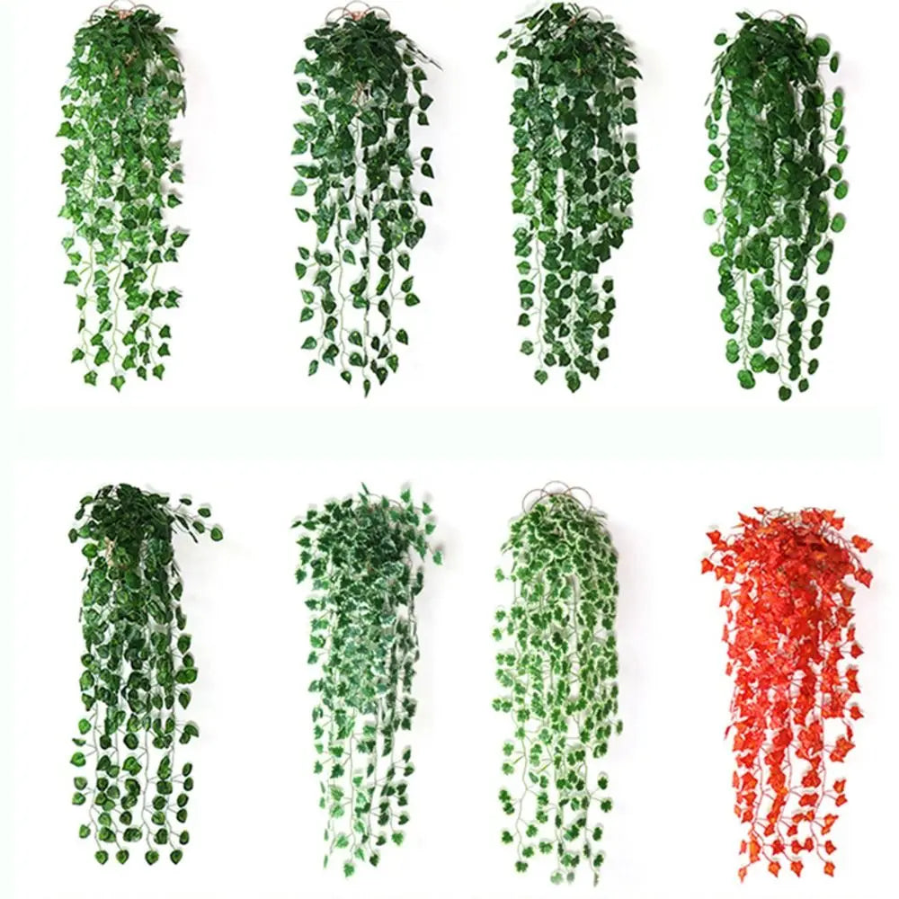 Artificial Ivy Garland Leaves Fake Hanging Plants Greenery Foliage Garland Trailing Vine Party Wedding Home Decor