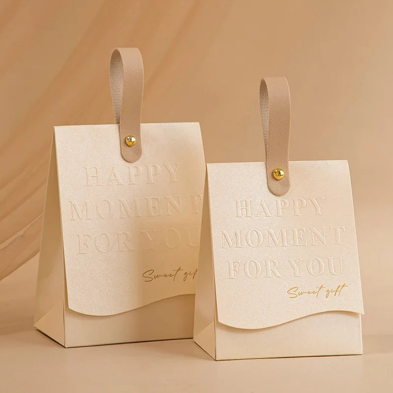 1Pcs Creative Wedding Accompaniment Wedding Candy Handheld Gift Boxes for Party Wedding
