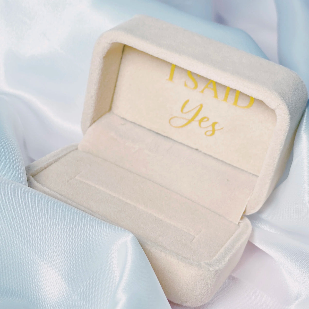 Personalized Flannel Ring Box Custom Jewelry Box Gift Boxs For Bride Engagement Ring Box Wedding Jewelry Box Anniversaire Gift